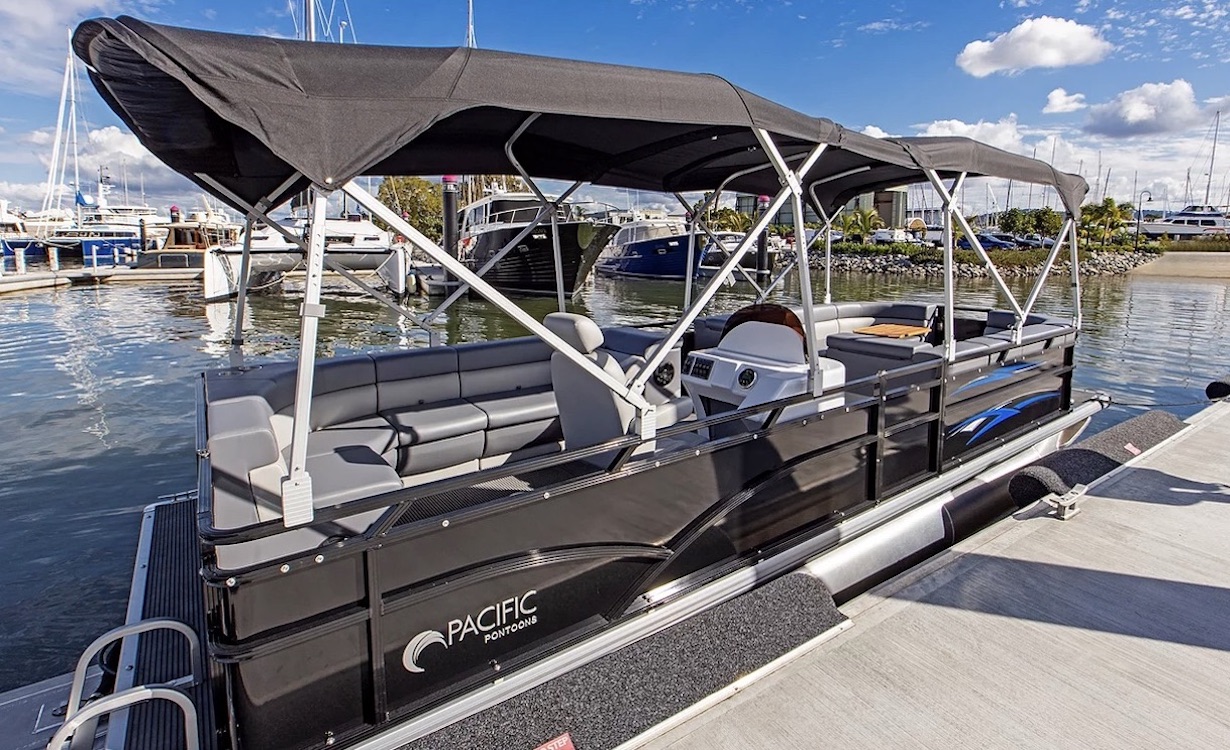 Pacific 230 pontoon boat